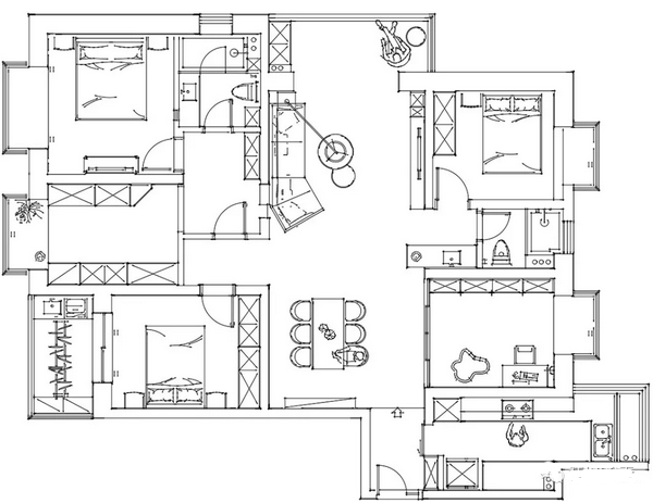 160平简约装修多少钱
