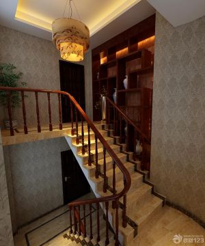 中式风格红木博古架图片