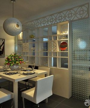 2025餐厅吊顶餐厅客厅隔断效果图