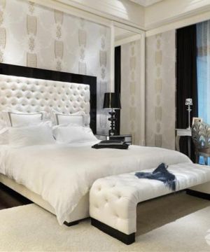 现代风格主卧室带书房装修效果图大全2025图片