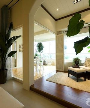 阳台榻榻米地台装修效果图欣赏