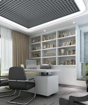 现代设计风格办公室装修设计图片