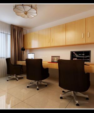 2025最新现代混搭风格书房布置转椅图片欣赏