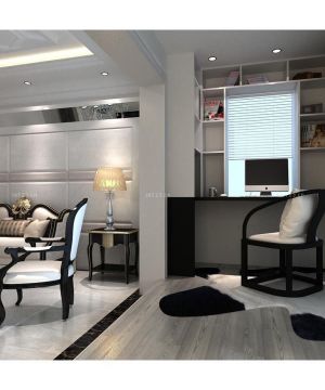 简欧式阳台地台装修效果图欣赏