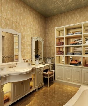 后现代风格2025浴室装饰效果图