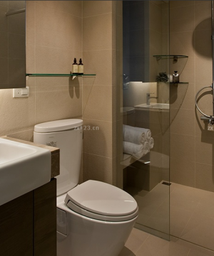 整体卫生间装修效果图大全2025图片欣赏