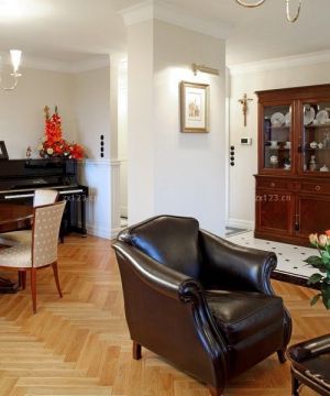 90平米三居美式风格餐厅装修效果图大全2025图片