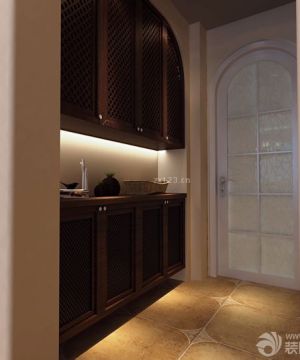 2025最新进门玄关玄关柜设计图片