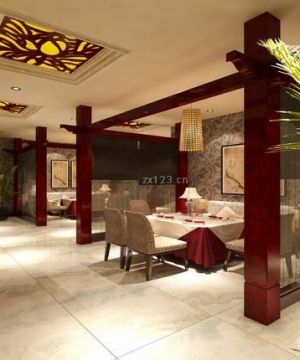 中式茶楼包间设计图片大全