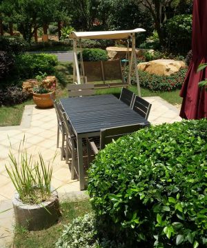 别墅花园设计实景图片大全