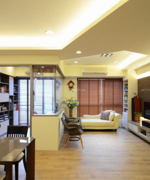 2025经济适用美式乡村小户型75平两居室装修图片大全