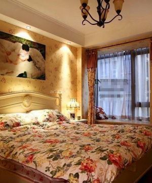 家装小户型简约风格主卧飘窗效果图欣赏