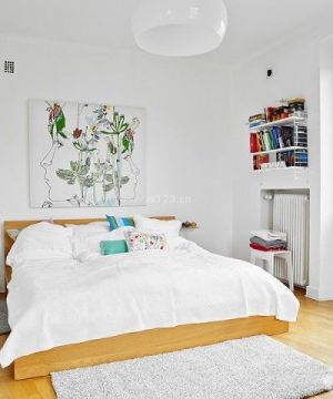 一室一厅小户型女生卧室装修图2025