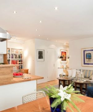 北欧田园风格客厅装修图