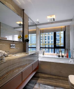 2025家庭卫生间浴室装修图片