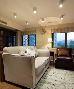 2025美式书柜装修图片