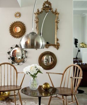 最新家庭背景墙墙面装饰实景图