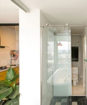 2025卫生间玻璃隔断效果图欣赏