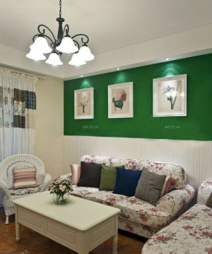 2025田园风格家居客厅装饰画欣赏