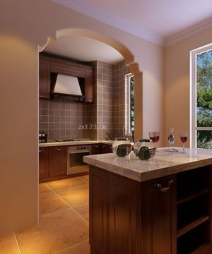 2025厨房瓷砖颜色装修效果图