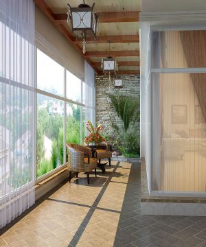 2025最新现代风格阁楼露台装修效果图