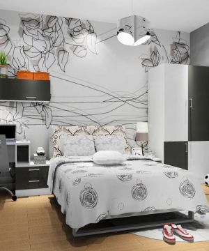 男生卧室装饰设计效果图大全2025