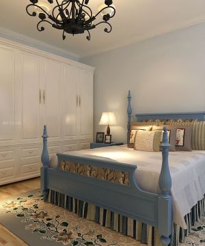 田园风格衣柜设计效果图