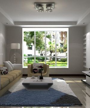 2025家装小客厅瓷砖地脚线装修案例