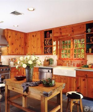 2025最新厨房用品置物架铝合金组合柜装修图片大全