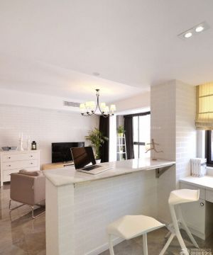 小户型厨房客厅隔断装修案例图片大全