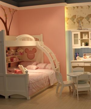 温馨双层儿童床装修效果图片大全