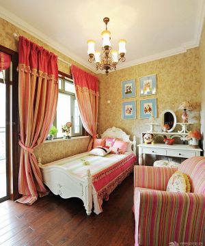 二室二厅改三室一厅女生卧室设计效果图片