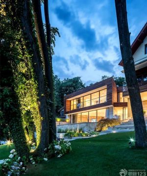 最新别墅花园景观设计图片大全