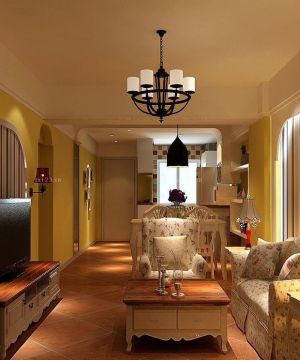 2025美式田园沙发组合沙发装修图片欣赏