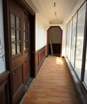 传统中式风格仿古木门装修案例大全