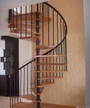 2025最新简易现代阁楼旋转楼梯装修案例参考