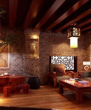 2025经典中式茶楼样板间设计案例图