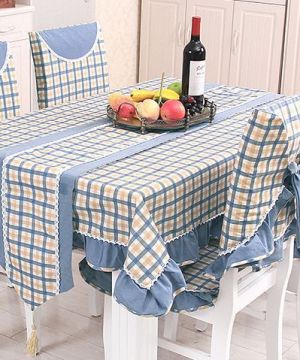 混搭风格房屋桌布椅套设计效果图