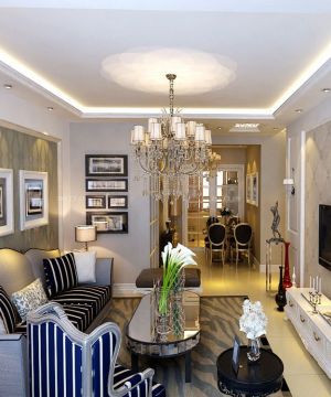 2025客厅异形茶几设计图片