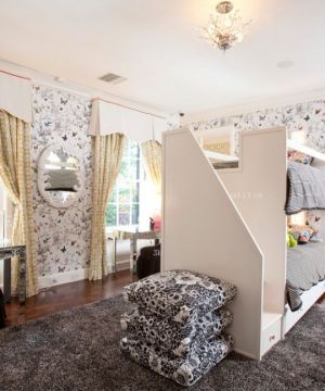 2025可爱儿童房间隐形防盗窗设计效果图片