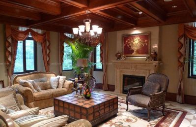 2025最新家装样板房家装客厅设计图