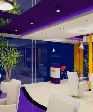 理发店地中海装修风格设计图片大全