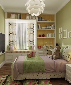 小卧室飘窗垫设计效果图