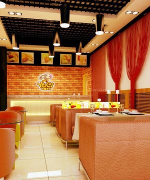 2025奶茶店装修效果图大全