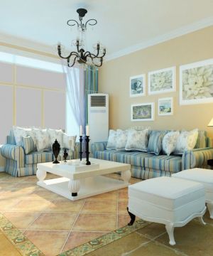 2025美式风格彩色墙面装修效果图