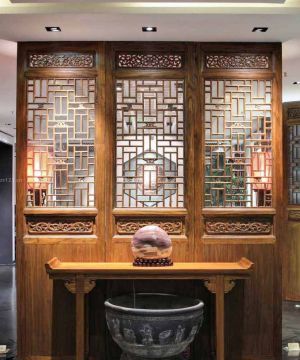 中国古典家具置物架设计图片2025