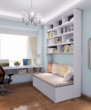 2025飘窗改造书桌设计图片