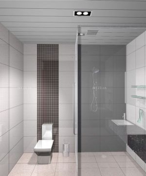 现代风格宾馆卫生间设计