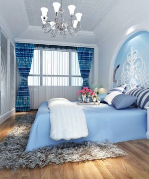 简欧风格一室一厅卧室装修样板房大全