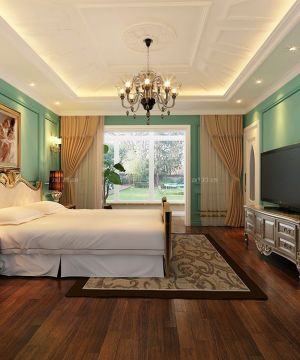楼房卧室欧式风格装修效果图大全2025